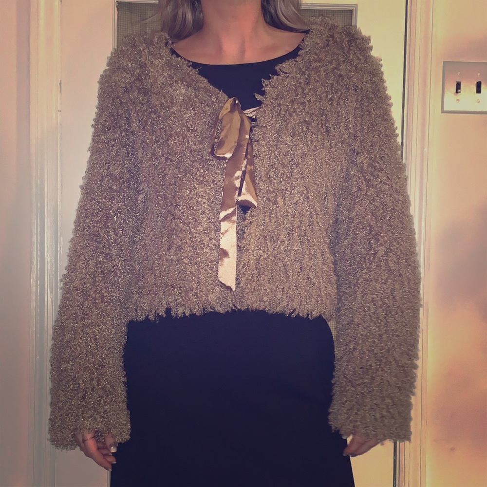 Max studio fur coat